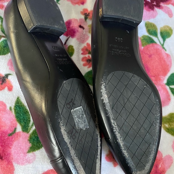 Chanel Uniform Black ballet flats shoes 39 - Picture 4 of 8